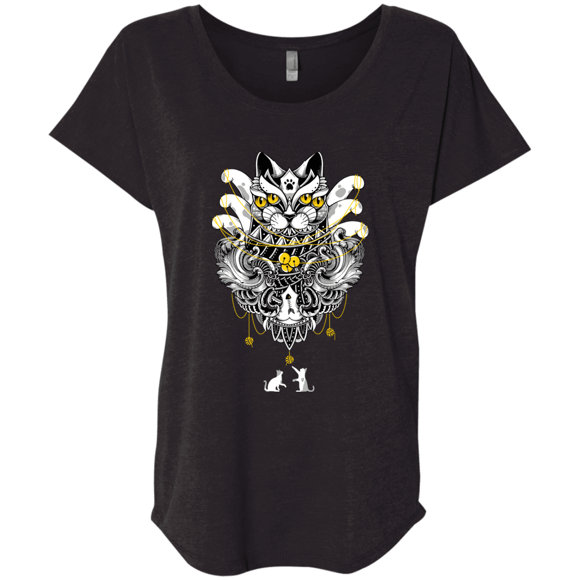 T-Shirts Vintage Black / X-Small Sacred Ritual Triblend Dolman Sleeve