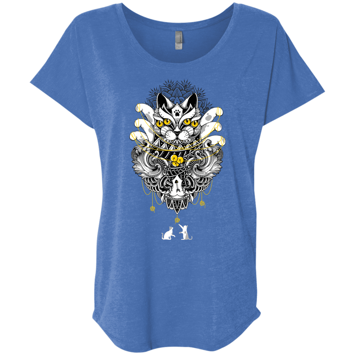 T-Shirts Vintage Royal / X-Small Sacred Ritual Triblend Dolman Sleeve