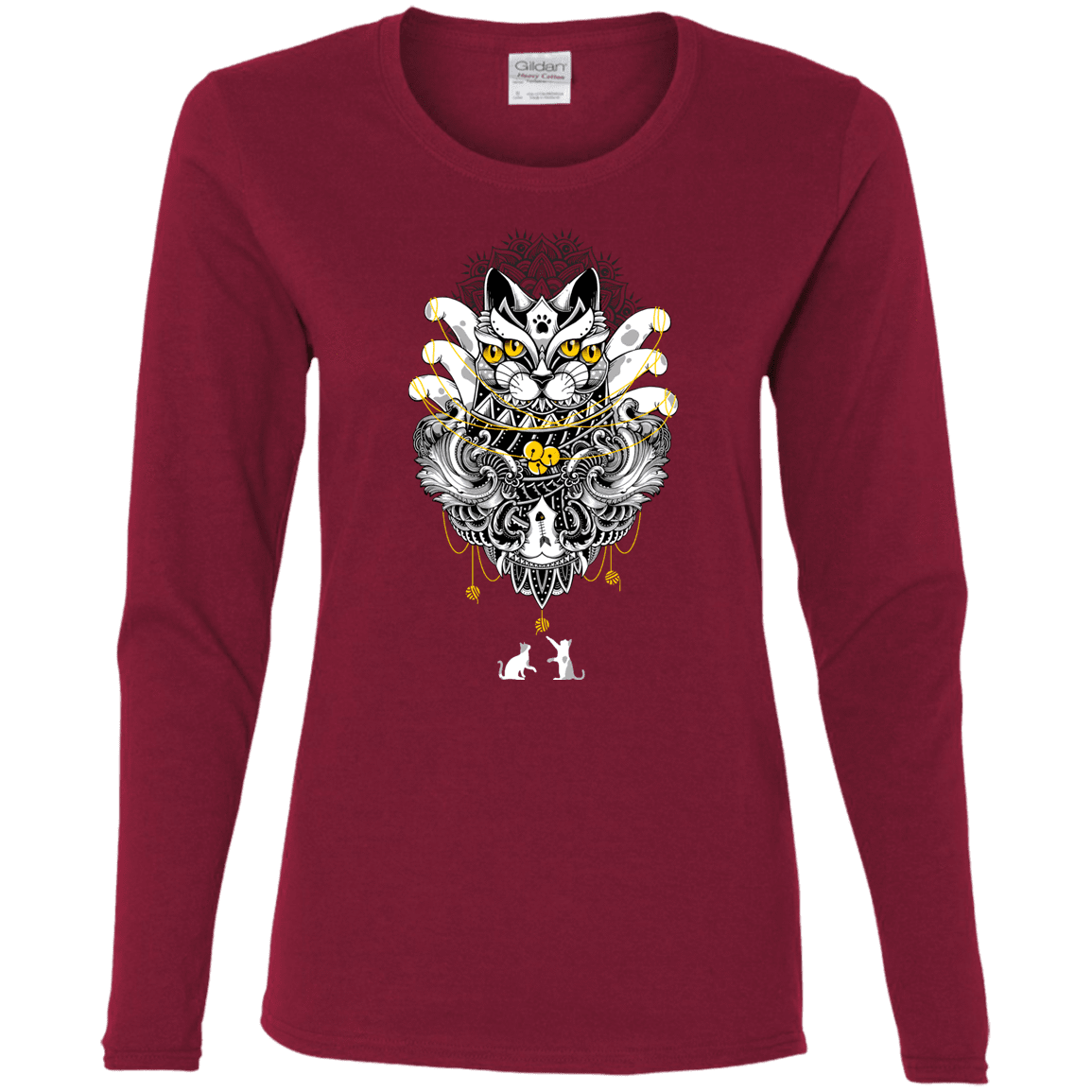 T-Shirts Cardinal / S Sacred Ritual Women's Long Sleeve T-Shirt