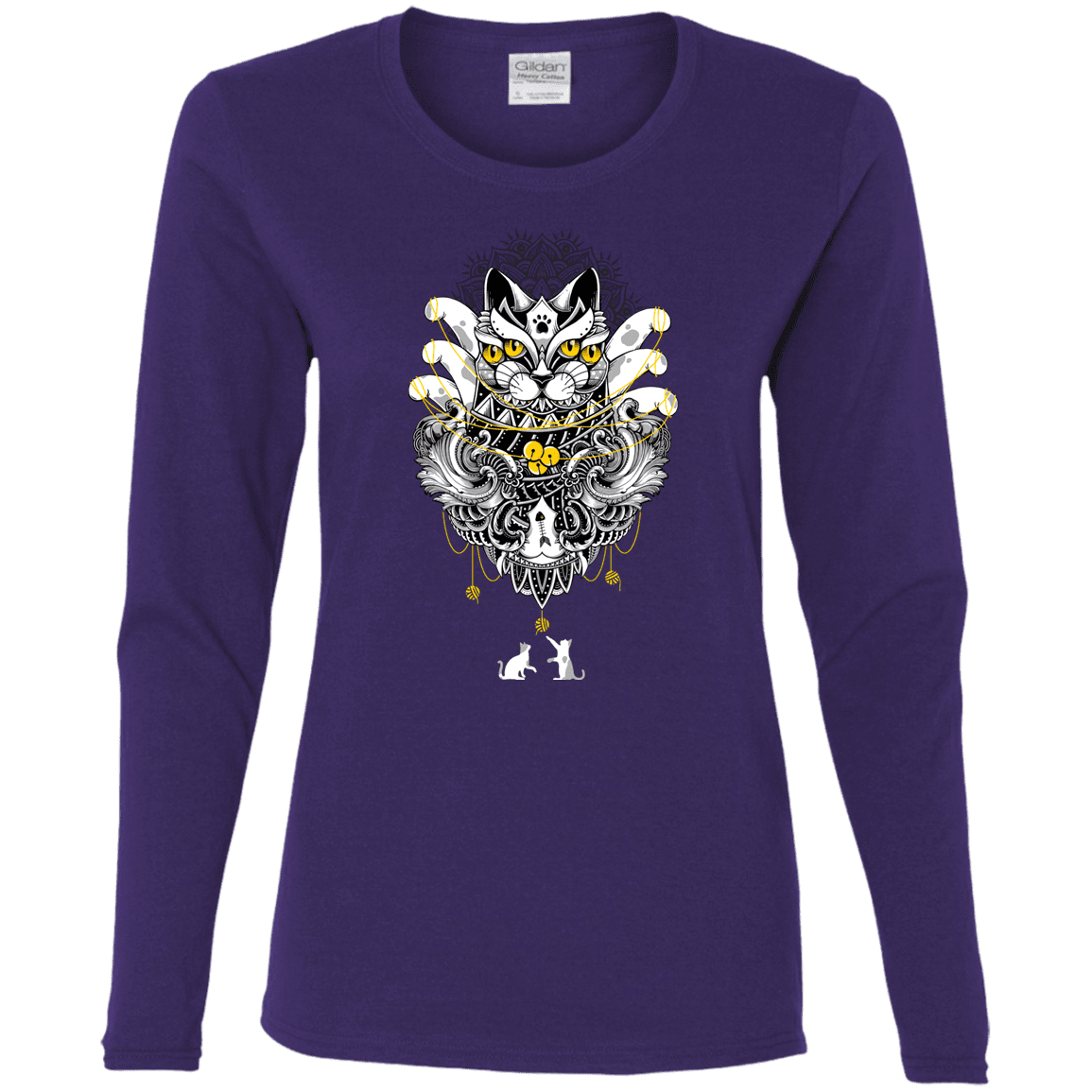 T-Shirts Purple / S Sacred Ritual Women's Long Sleeve T-Shirt