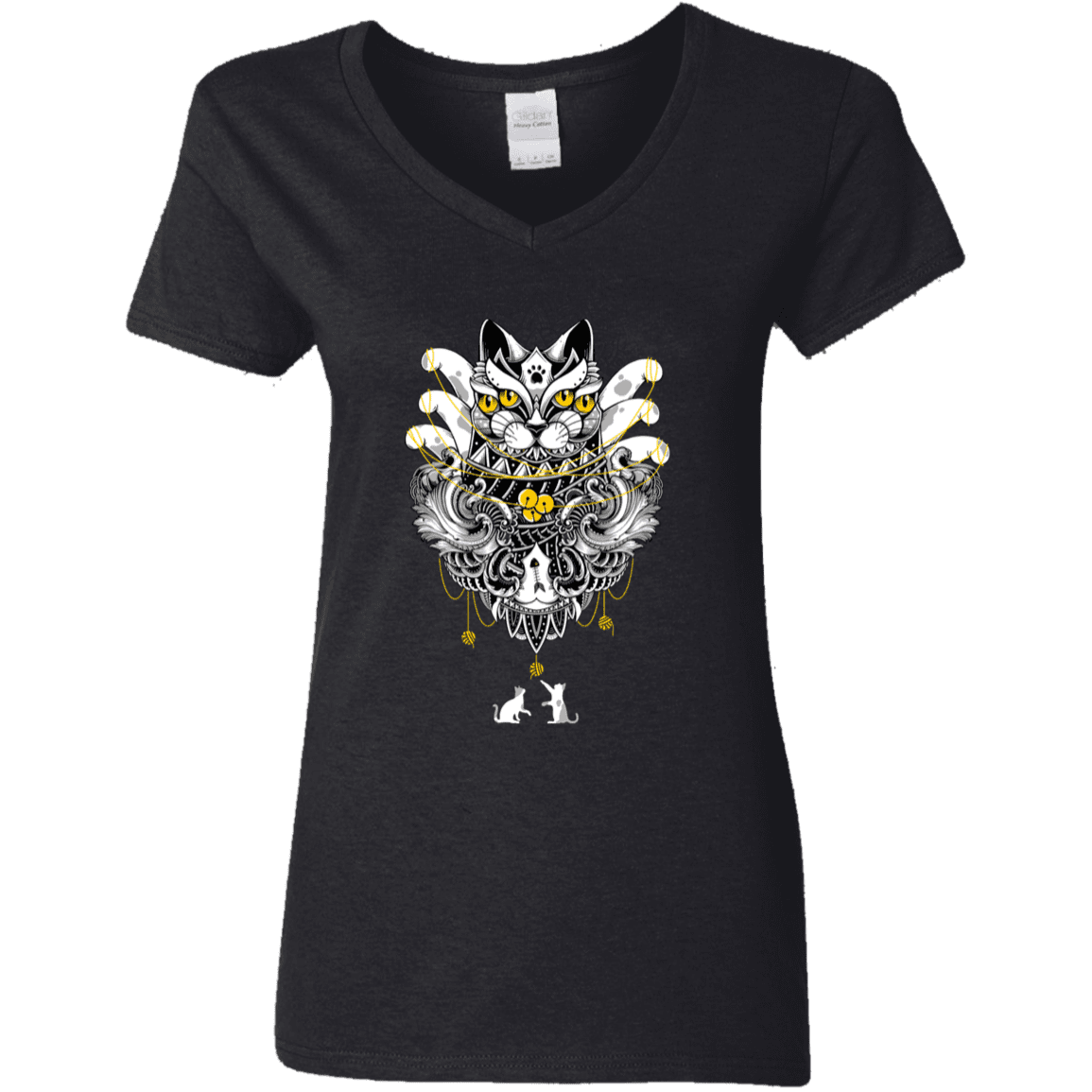 T-Shirts Black / S Sacred Ritual Women's V-Neck T-Shirt