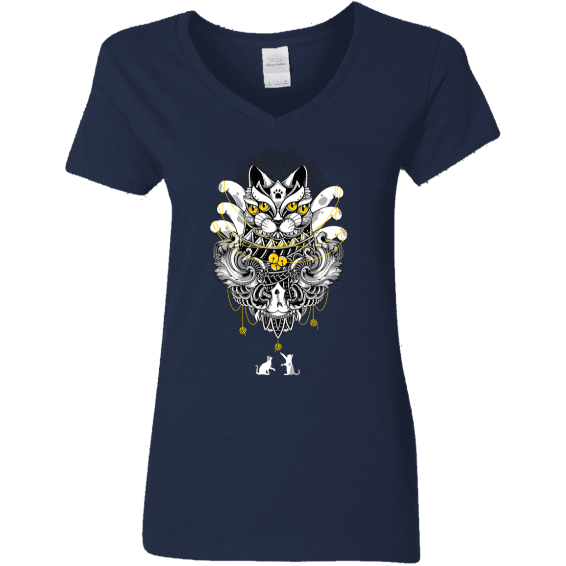 T-Shirts Navy / S Sacred Ritual Women's V-Neck T-Shirt