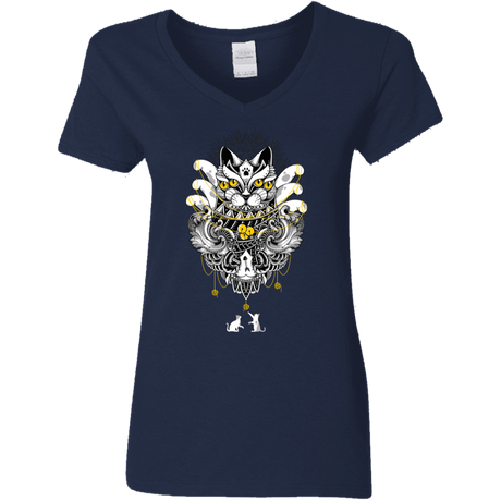 T-Shirts Navy / S Sacred Ritual Women's V-Neck T-Shirt