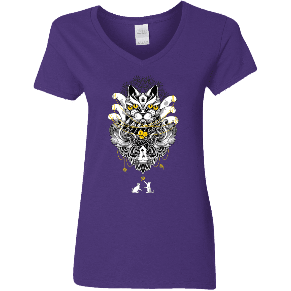 T-Shirts Purple / S Sacred Ritual Women's V-Neck T-Shirt