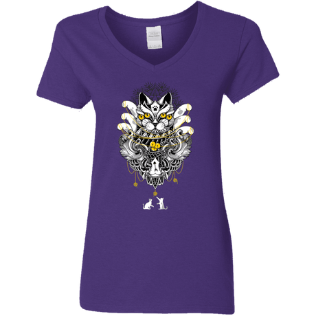 T-Shirts Purple / S Sacred Ritual Women's V-Neck T-Shirt