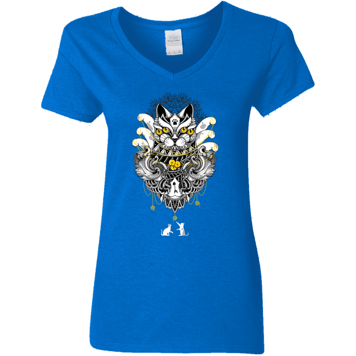 T-Shirts Royal / S Sacred Ritual Women's V-Neck T-Shirt