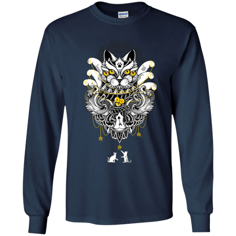 T-Shirts Navy / YS Sacred Ritual Youth Long Sleeve T-Shirt