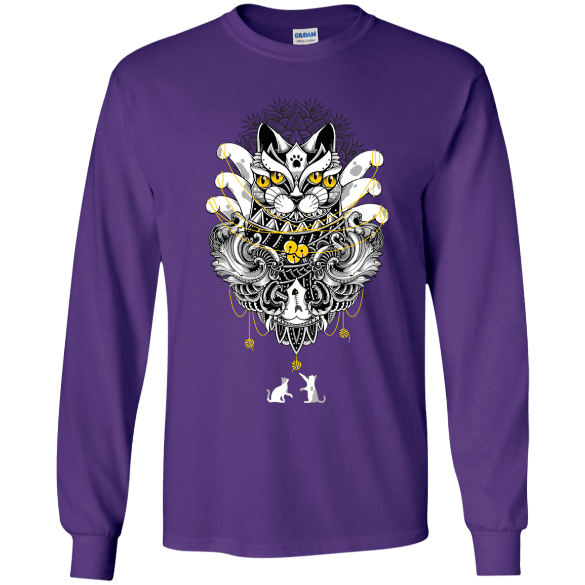 T-Shirts Purple / YS Sacred Ritual Youth Long Sleeve T-Shirt