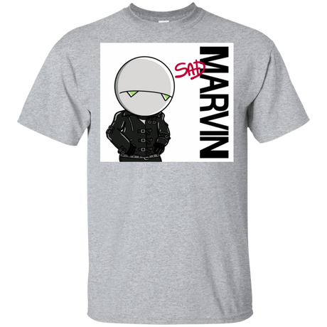 T-Shirts Sport Grey / S Sad Marvin T-Shirt