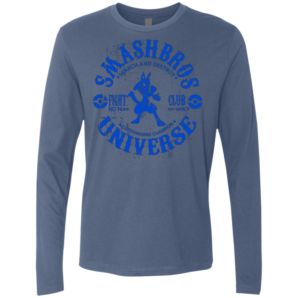 T-Shirts Indigo / Small SAFFRON CHAMPION 3 Men's Premium Long Sleeve