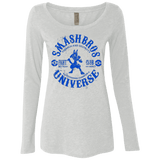 T-Shirts Heather White / Small SAFFRON CHAMPION 3 Women's Triblend Long Sleeve Shirt