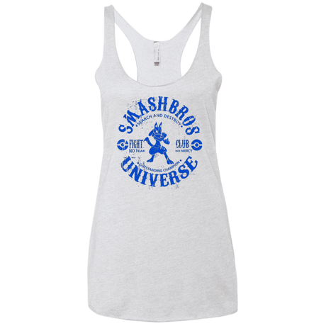 T-Shirts Heather White / X-Small SAFFRON CHAMPION 3 Women's Triblend Racerback Tank