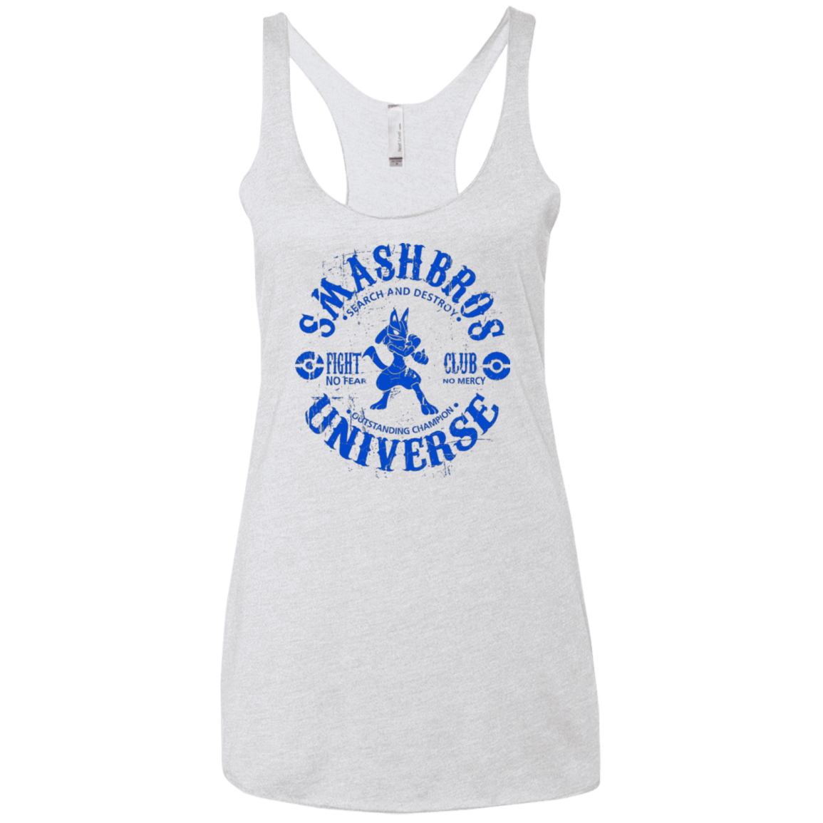 T-Shirts Heather White / X-Small SAFFRON CHAMPION 3 Women's Triblend Racerback Tank