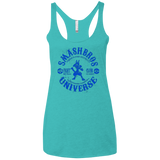 T-Shirts Tahiti Blue / X-Small SAFFRON CHAMPION 3 Women's Triblend Racerback Tank