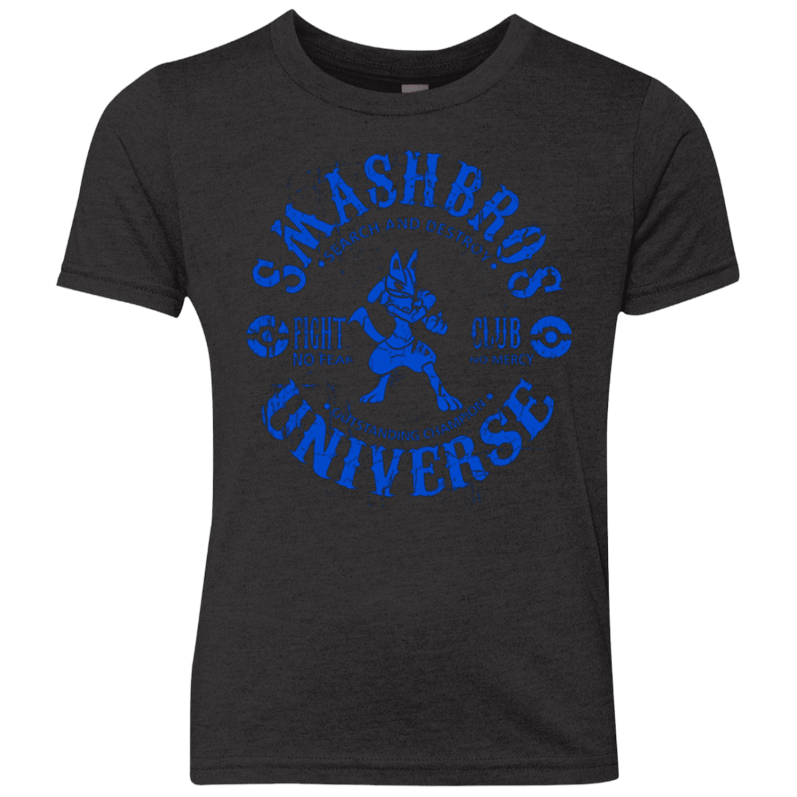 T-Shirts Vintage Black / YXS SAFFRON CHAMPION 3 Youth Triblend T-Shirt