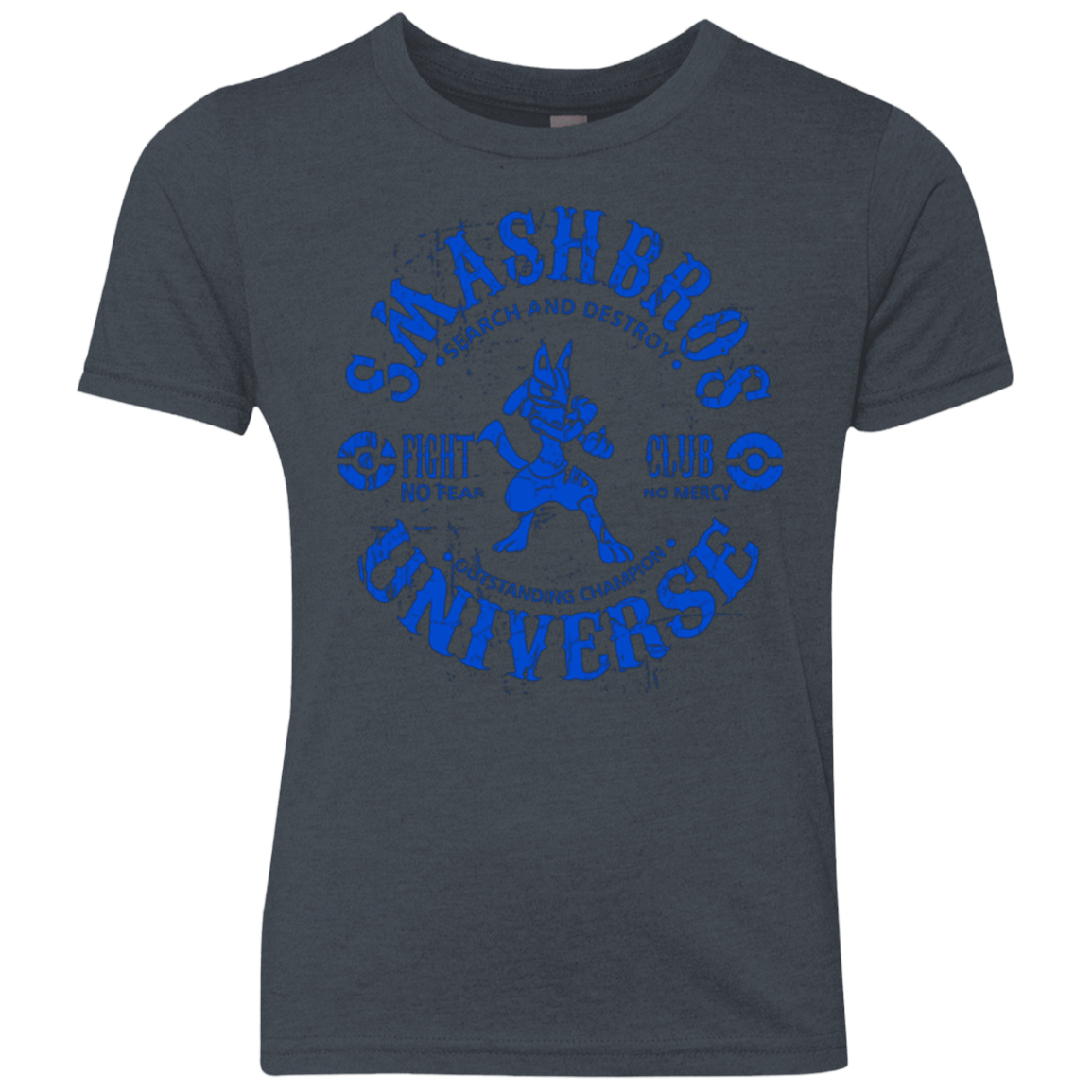 T-Shirts Vintage Navy / YXS SAFFRON CHAMPION 3 Youth Triblend T-Shirt