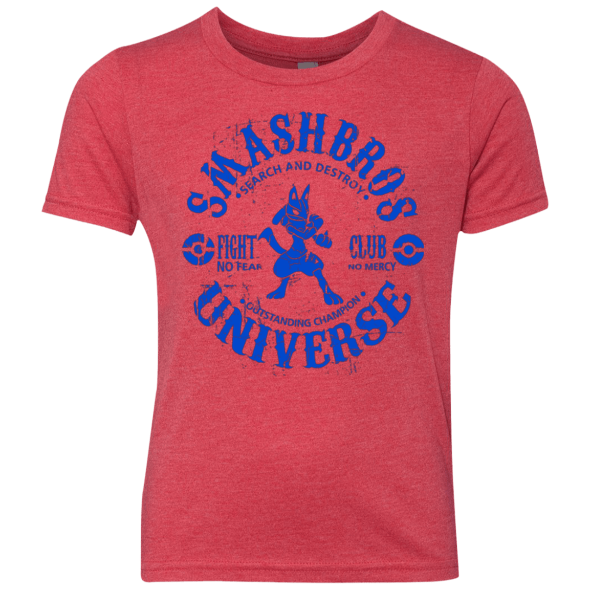 T-Shirts Vintage Red / YXS SAFFRON CHAMPION 3 Youth Triblend T-Shirt