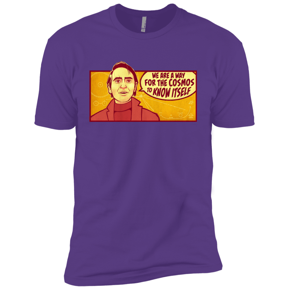 T-Shirts Purple Rush / YXS SAGAN Cosmos Boys Premium T-Shirt