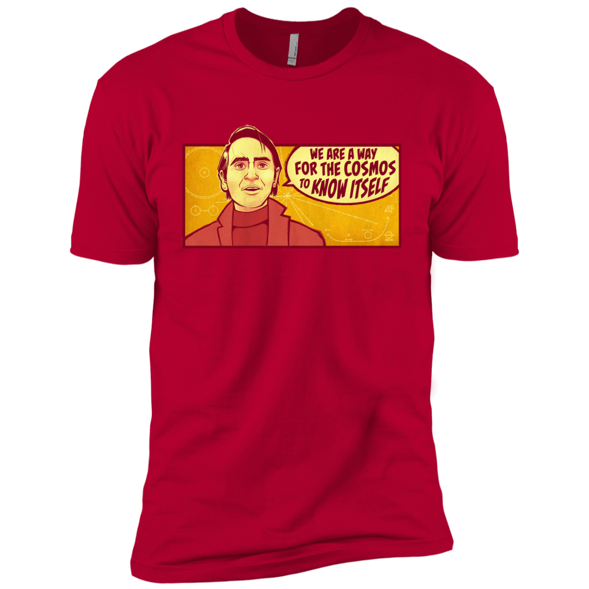 T-Shirts Red / YXS SAGAN Cosmos Boys Premium T-Shirt