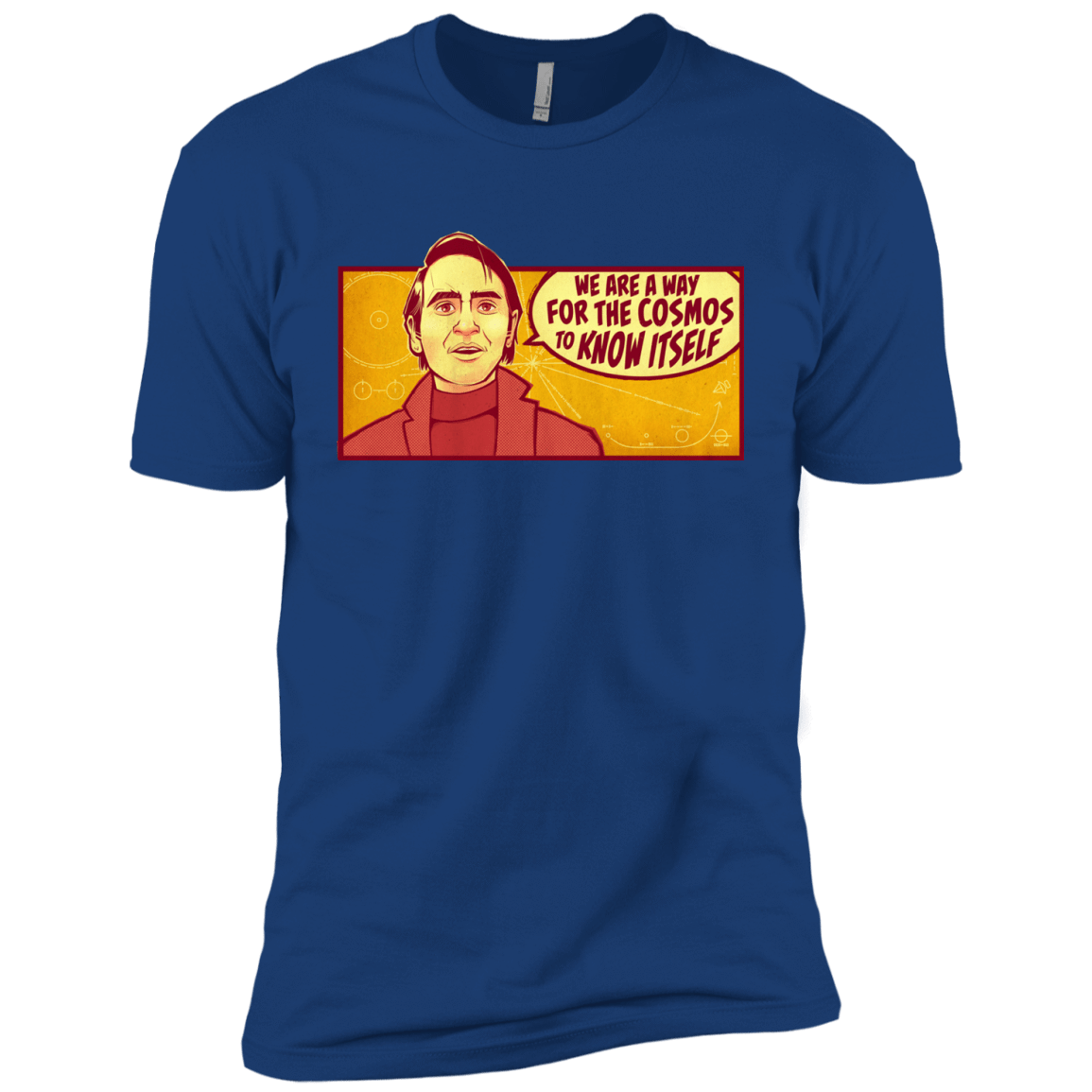 T-Shirts Royal / YXS SAGAN Cosmos Boys Premium T-Shirt