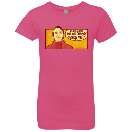 T-Shirts Hot Pink / YXS SAGAN Cosmos Girls Premium T-Shirt