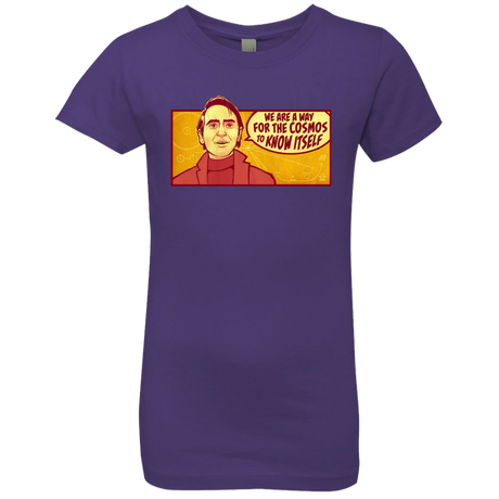 T-Shirts Purple Rush / YXS SAGAN Cosmos Girls Premium T-Shirt