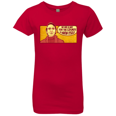 T-Shirts Red / YXS SAGAN Cosmos Girls Premium T-Shirt