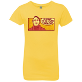 T-Shirts Vibrant Yellow / YXS SAGAN Cosmos Girls Premium T-Shirt