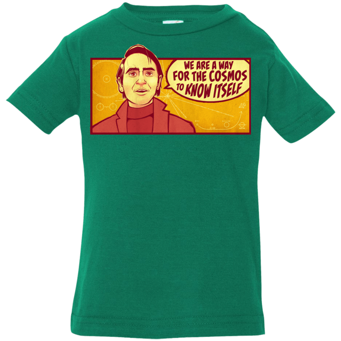 T-Shirts Kelly / 6 Months SAGAN Cosmos Infant Premium T-Shirt