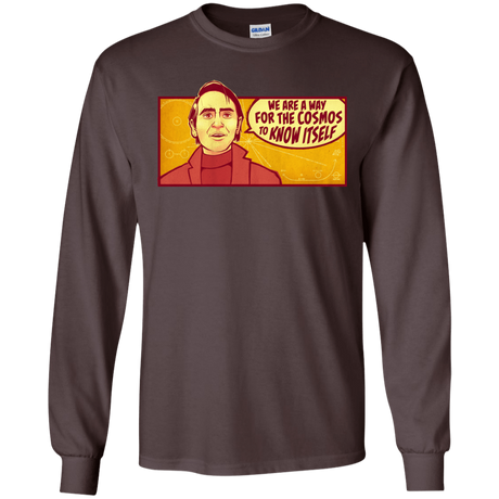 T-Shirts Dark Chocolate / S SAGAN Cosmos Long Sleeve T-Shirt