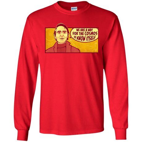 T-Shirts Red / S SAGAN Cosmos Long Sleeve T-Shirt