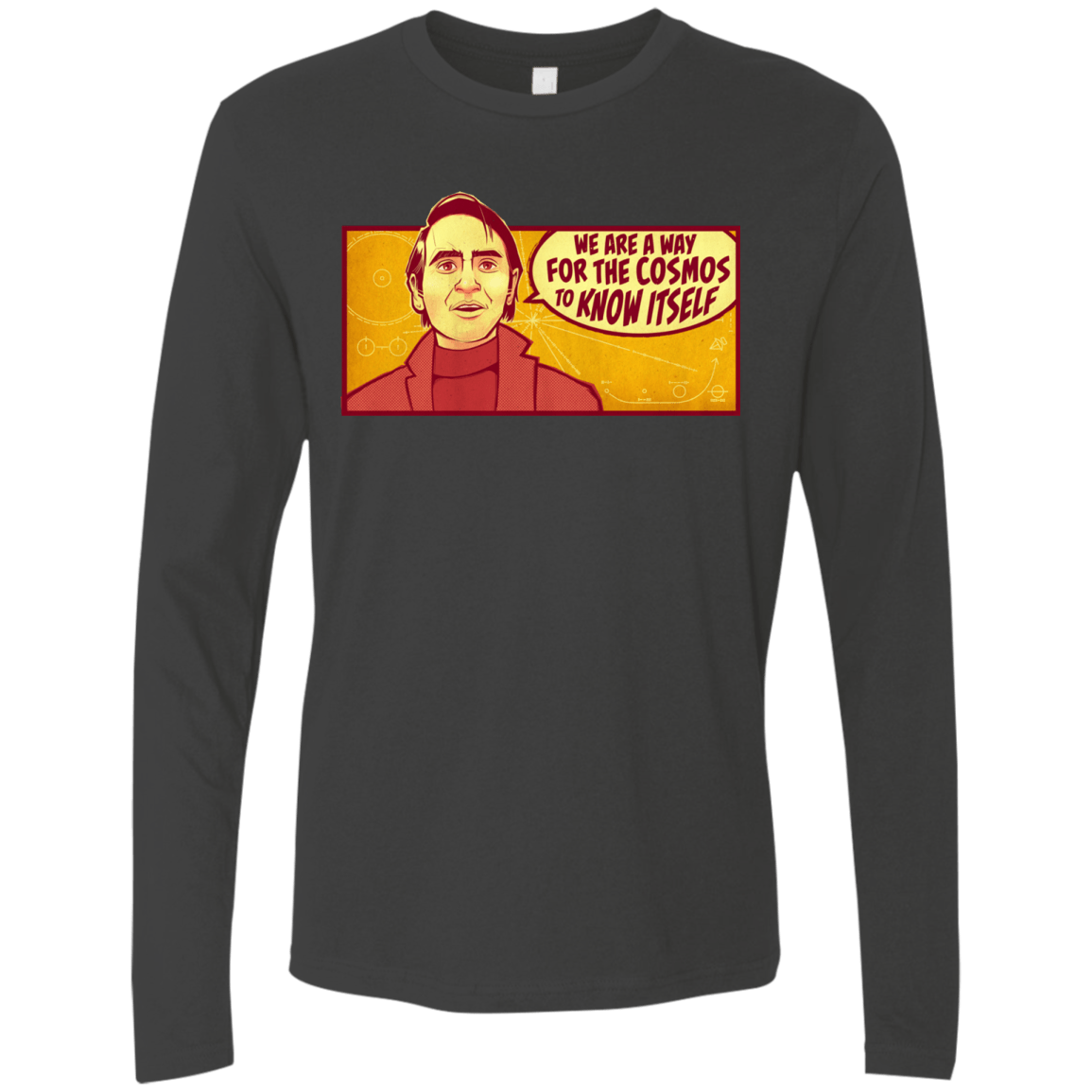 T-Shirts Heavy Metal / S SAGAN Cosmos Men's Premium Long Sleeve