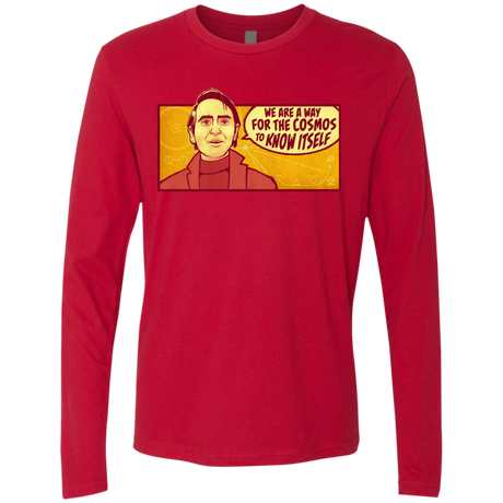 T-Shirts Red / S SAGAN Cosmos Men's Premium Long Sleeve