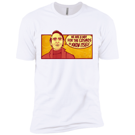 T-Shirts White / X-Small SAGAN Cosmos Men's Premium T-Shirt