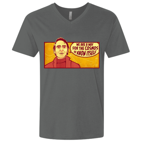 T-Shirts Heavy Metal / X-Small SAGAN Cosmos Men's Premium V-Neck