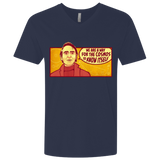 T-Shirts Midnight Navy / X-Small SAGAN Cosmos Men's Premium V-Neck