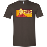 T-Shirts Dark Chocolate / S SAGAN Cosmos Men's Semi-Fitted Softstyle