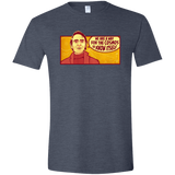 T-Shirts Heather Navy / S SAGAN Cosmos Men's Semi-Fitted Softstyle