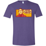 T-Shirts Heather Purple / S SAGAN Cosmos Men's Semi-Fitted Softstyle