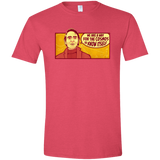T-Shirts Heather Red / S SAGAN Cosmos Men's Semi-Fitted Softstyle