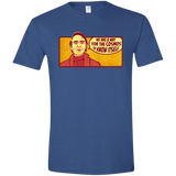 T-Shirts Heather Royal / X-Small SAGAN Cosmos Men's Semi-Fitted Softstyle