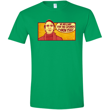 T-Shirts Irish Green / S SAGAN Cosmos Men's Semi-Fitted Softstyle