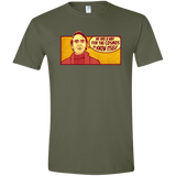 T-Shirts Military Green / S SAGAN Cosmos Men's Semi-Fitted Softstyle
