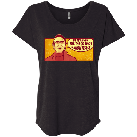 T-Shirts Vintage Black / X-Small SAGAN Cosmos Triblend Dolman Sleeve