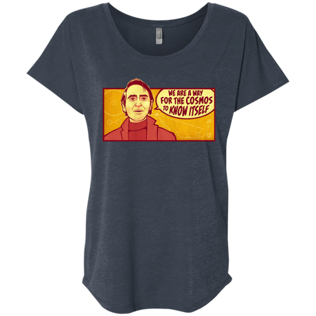 T-Shirts Vintage Navy / X-Small SAGAN Cosmos Triblend Dolman Sleeve