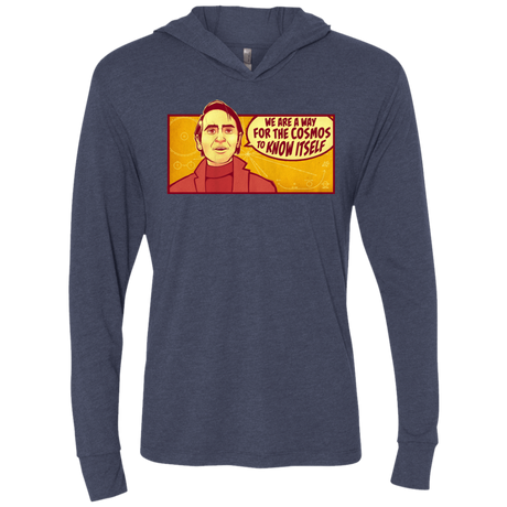 T-Shirts Vintage Navy / X-Small SAGAN Cosmos Triblend Long Sleeve Hoodie Tee