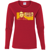 T-Shirts Red / S SAGAN Cosmos Women's Long Sleeve T-Shirt