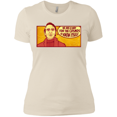 T-Shirts Ivory/ / X-Small SAGAN Cosmos Women's Premium T-Shirt