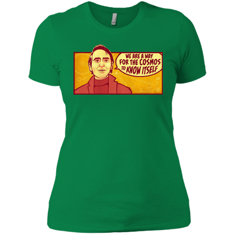 T-Shirts Kelly Green / X-Small SAGAN Cosmos Women's Premium T-Shirt