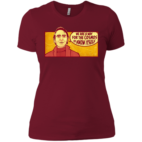 T-Shirts Scarlet / X-Small SAGAN Cosmos Women's Premium T-Shirt